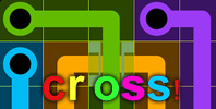 Circle Pie Cross - Flow game